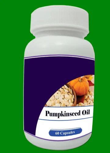 Pumpkinseed Oil Capsules at best price in Kota by Shreya Herbal Mineral Care | ID: 18154044788