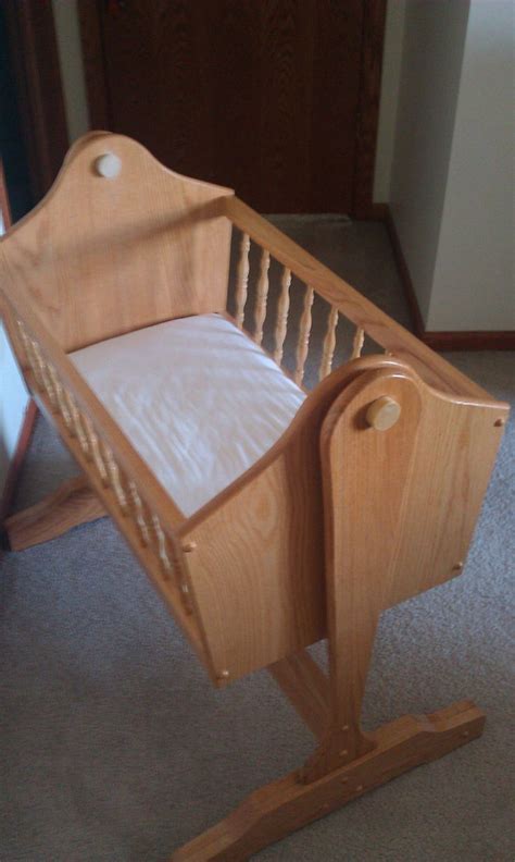 Free Bassinet Woodworking Plans - WoodWorking Projects & Plans | Baby cradle wooden, Wood ...