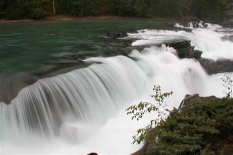 Rearguard Falls - Waterfall at the Salmon Run's Last Stop