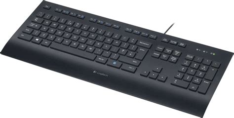 Logitech K280e B2B USB Keyboard German, QWERTZ, Windows® Black Splashproof | Conrad.com