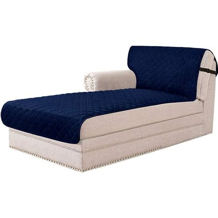 Reversible Chaise Sofa Slipcover Sectional Chaise Lounge Couch Cover, 1 ...