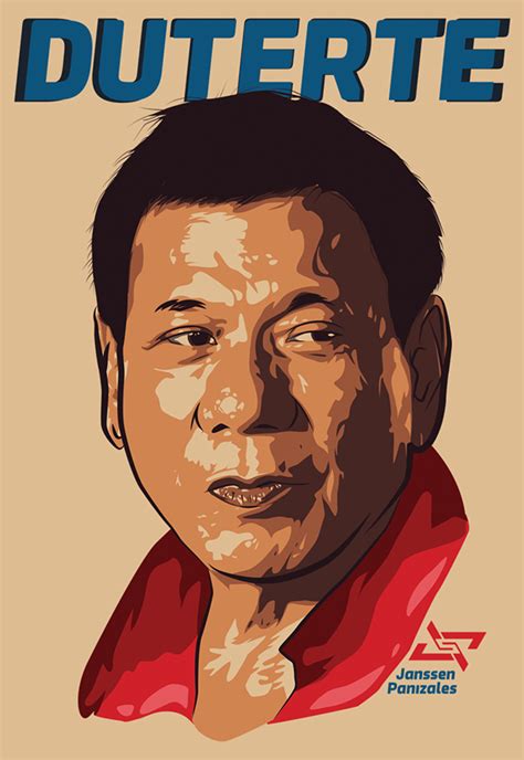 Duterte Vector on Pantone Canvas Gallery