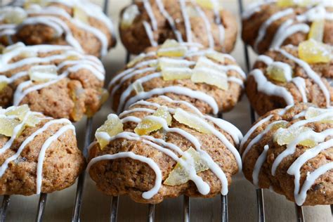 Vegan Candied Ginger Cookies for Christmas - The Colorful Kitchen