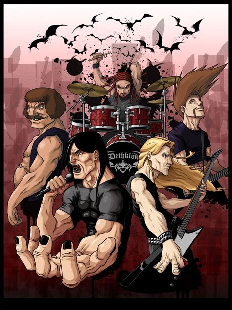 Dethklok Art