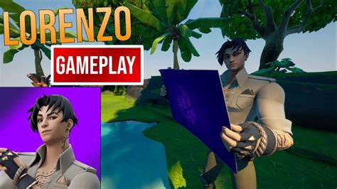 Lorenzo Skin Gameplay (Fortnite Battle Royale) - YouTube