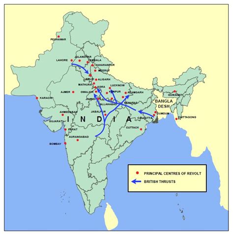 Revolt of 1857- Course, Failure and Impact: UPSC Note on Revolt of 1857- Course, Failure and ...