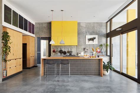 Concrete Flooring Stands Up to the Test in the Kitchen