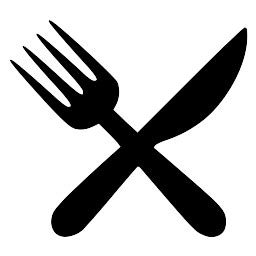 Fork Knife Svg Png Icon Free Download (#479707) - OnlineWebFonts.COM