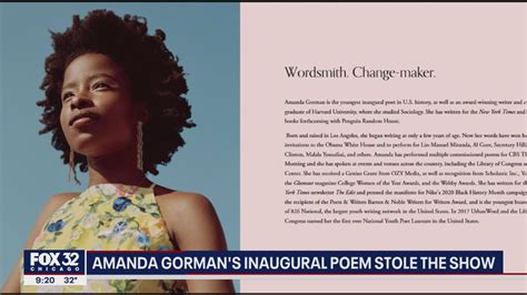 Amanda Gorman Inauguration Poem Words - Carrie Ramos