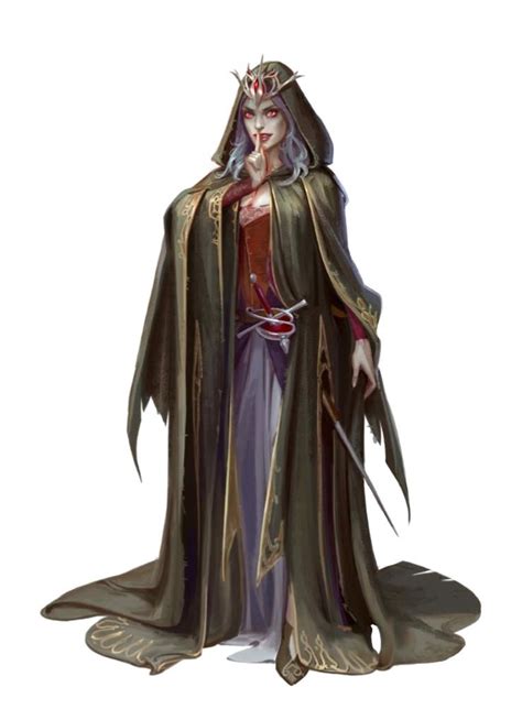 Female Human Lich - Arazni - The Harlot Queen - Pathfinder PFRPG DND D ...