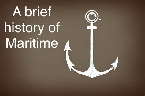 A Brief History Of Maritime - SHIPSHAPE Discover trusted local marine ...