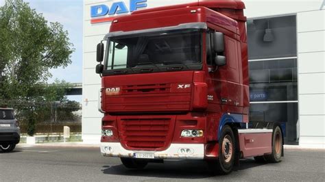 ETS2: DAF XF 105 by vad&k used Dirty and Clean Skin v 1.0 Trucks, DAF, Skins Mod für Eurotruck ...
