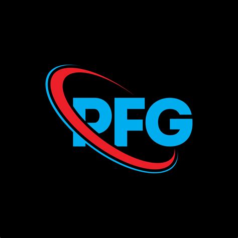 logotipo de pfg. letra pfg. diseño del logotipo de la letra pfg. logotipo de iniciales pfg ...