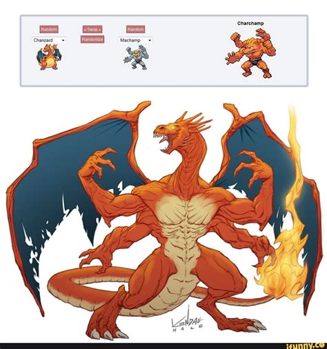 Charchamp Em EM Charizard Machamp - iFunny Brazil