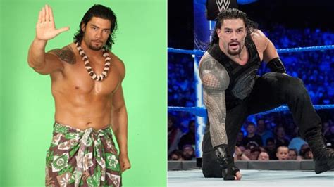 10 Photos showing Roman Reigns' WWE transformation