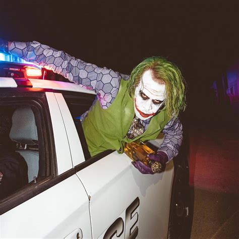 Diddy Dressed as Heath Ledger’s Joker this Halloween