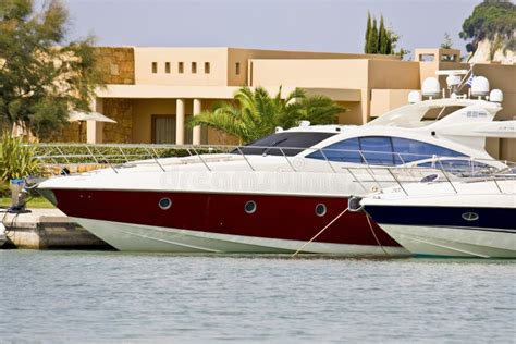 Luxury speed boats stock photo. Image of mediterranean - 7480574