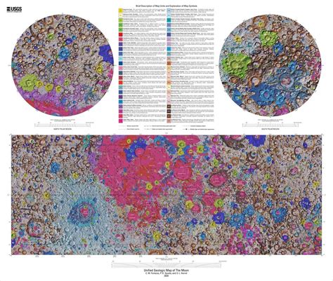 USGS Unveils Stunning Geological Map Of The Moon