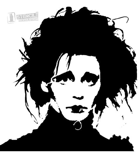 Download your free Edward Scissorhands Stencil here. Save time and start your project in minutes ...