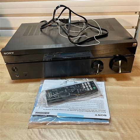 Sony STRDH190 2-ch Home Stereo Receiver with Phono Inputs & Bluetooth Black | eBay