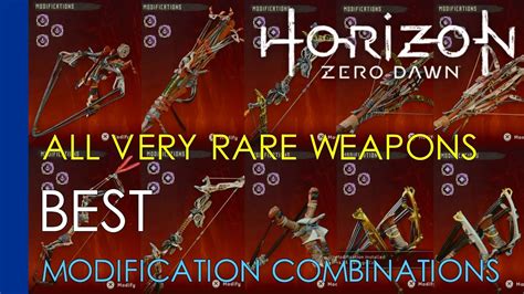 Horizon Zero Dawn Weapon Mods - lvfasr