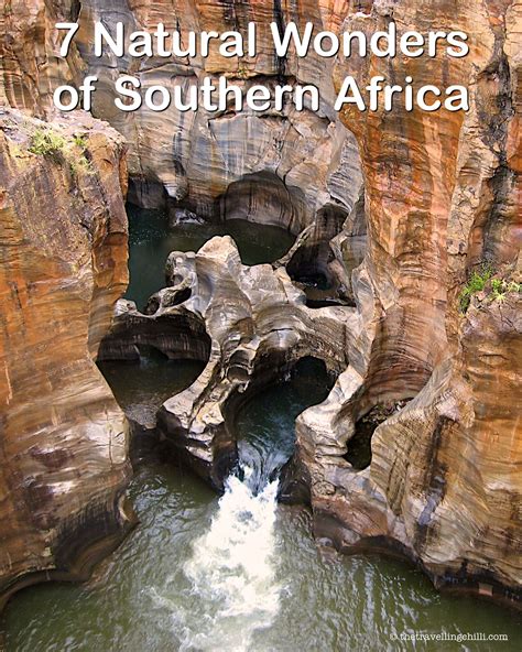 Blyde River Canyon - Bourke's Luck Potholes in South Africa - Natural wonders of Southern Africa ...