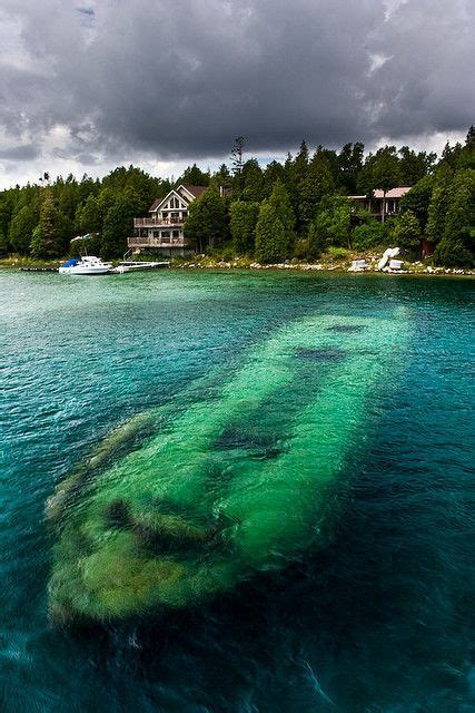 The Shipwreck, Tobermory, Ontario, Canada how about a ship wreck and ...