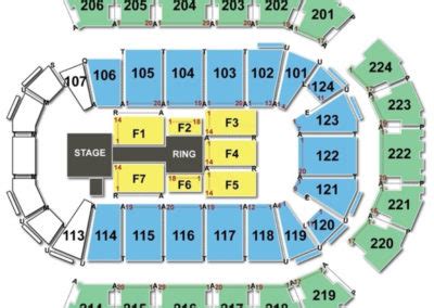 Spokane Arena Seating Chart | Seating Charts & Tickets