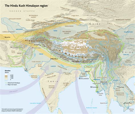 Hindu kush mountains map from farm1 5 | Hindu kush, India world map, Himalayas map