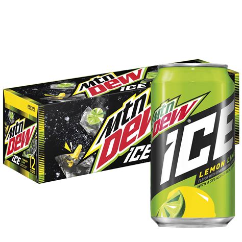 Mountain Dew ICE, Lemon Lime Soda, 12 Count, 12 fl. oz. Cans – Walmart Inventory Checker – BrickSeek