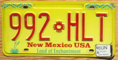 2006 New Mexico vg - Automobile License Plate Store: Collectible ...