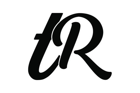 TR , Monogram Logo Design, Gráfico por PIKU DESIGN STORE · Creative Fabrica