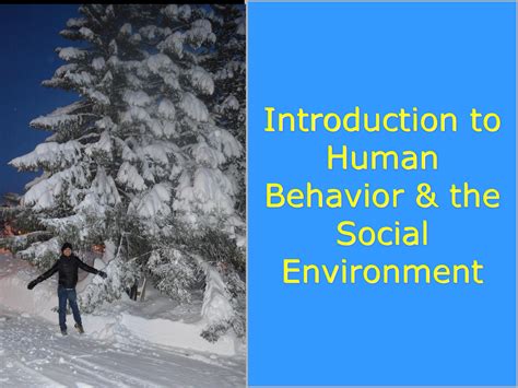 SOLUTION: Intro to human behavior and social environment - Studypool