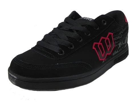 World Industries Men's Basic Se Black/red Doomsday Sneakers - Walmart ...