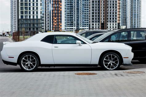 Minsk, Belarus, May 2023 - White Dodge Challenger 24637423 Stock Photo at Vecteezy