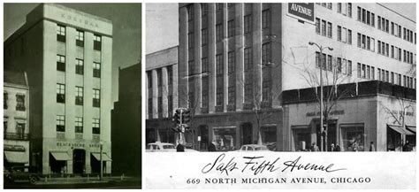 Saks Fifth Avenue ~ 669 North Michigan Avenue (original site ...