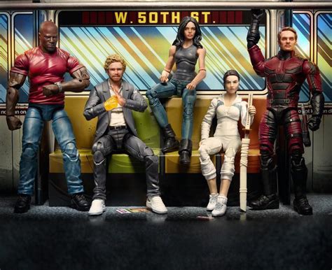 SDCC 2018 Exclusive Marvel Legends Netflix Defenders Set! - Marvel Toy News