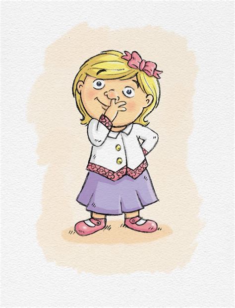 Girl Picking Nose by DogBear on DeviantArt