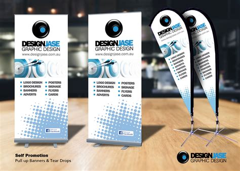 Pull up Banners and Tear Drop | Banner design