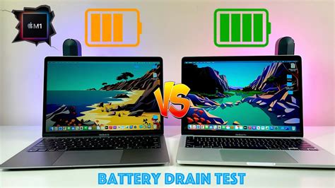 BATTERY DRAIN TEST | 2020 M1 MacBook Air vs. 2020 M1 13-Inch MacBook Pro - YouTube