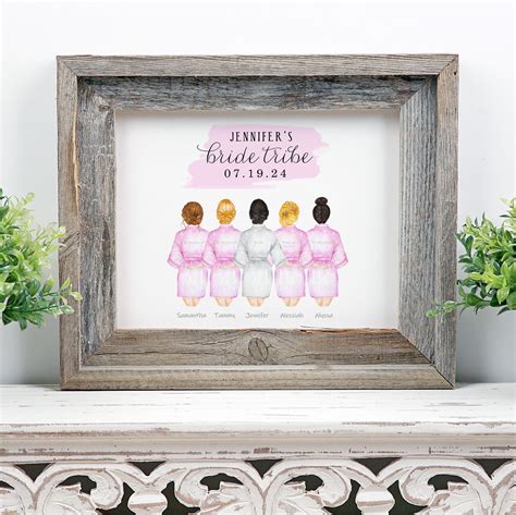 Bridesmaid Cards Printable Bridesmaids and Bride | Etsy