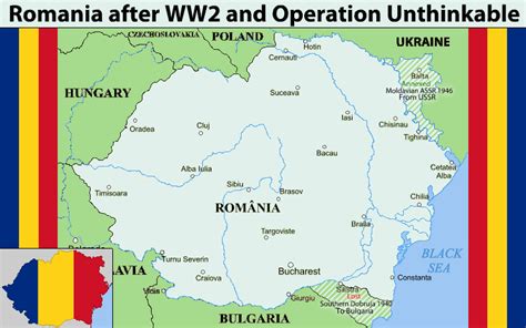 Territorial changes of Romania after WW2 and Operation Unthinkable ...