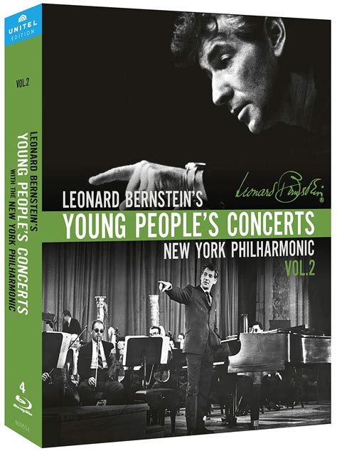 Leonard Bernstein : Young People's Concerts, vol. 2. [Blu-Ray]: Amazon ...