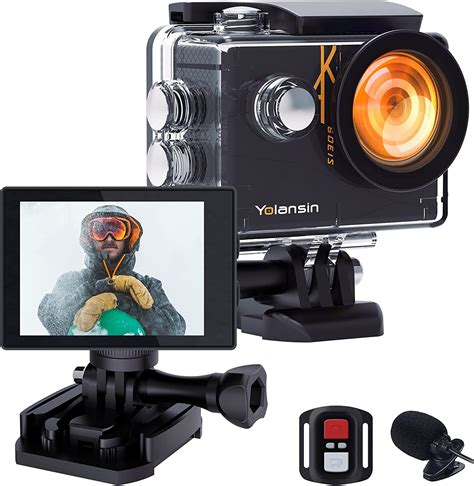 Yolansin Action Cam - HD 4K Fotocamera 20MP 40M Impermeabile Sott'acqua EIS - ScontiFy.net ...