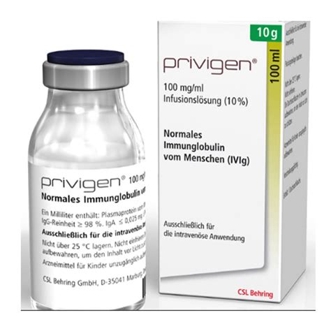 Privigen® - Human Normal Immunoglobulin (IVIG) - Avin Darou