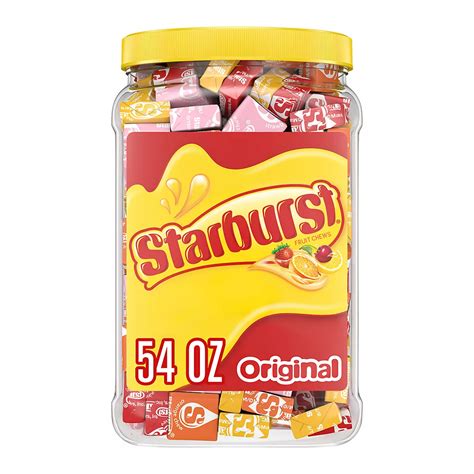 Starburst Original Fruit Chew Candy Jar - BJs Wholesale Club