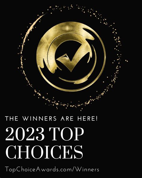 Here Are Your 2023 Top Choice Award Winners 🏆 - Top Choice Awards