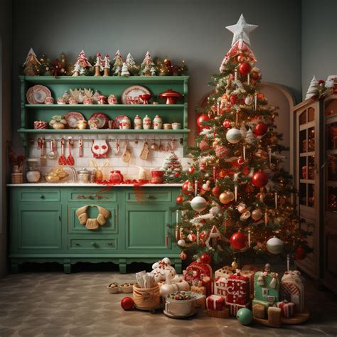 Country Christmas Kitchen Photo Art Free Stock Photo - Public Domain Pictures