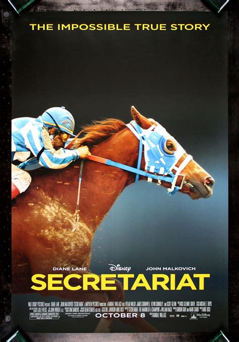 SECRETARIAT * CineMasterpieces HORSE RACING ORIGINAL MOVIE POSTER ...