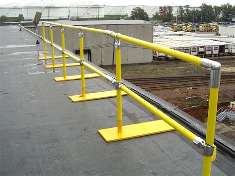 Protect Workers with OSHA Compliant Roof Fall Protection Railing ...